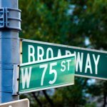 Broadway Amerika sign